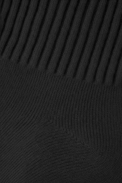 Sockelle Black Crew Cotton Socks – Soft, Breathable Everyday Comfort