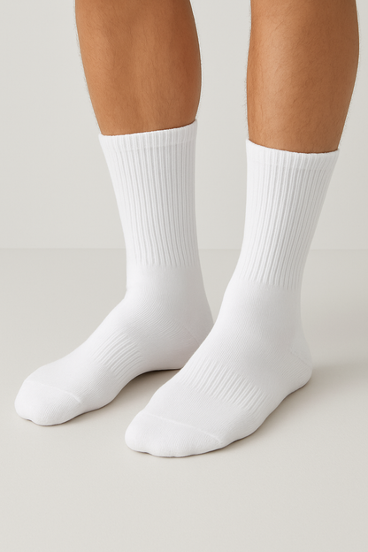 Sockelle Crew Cotton Socks – Soft, Breathable Everyday Comfort